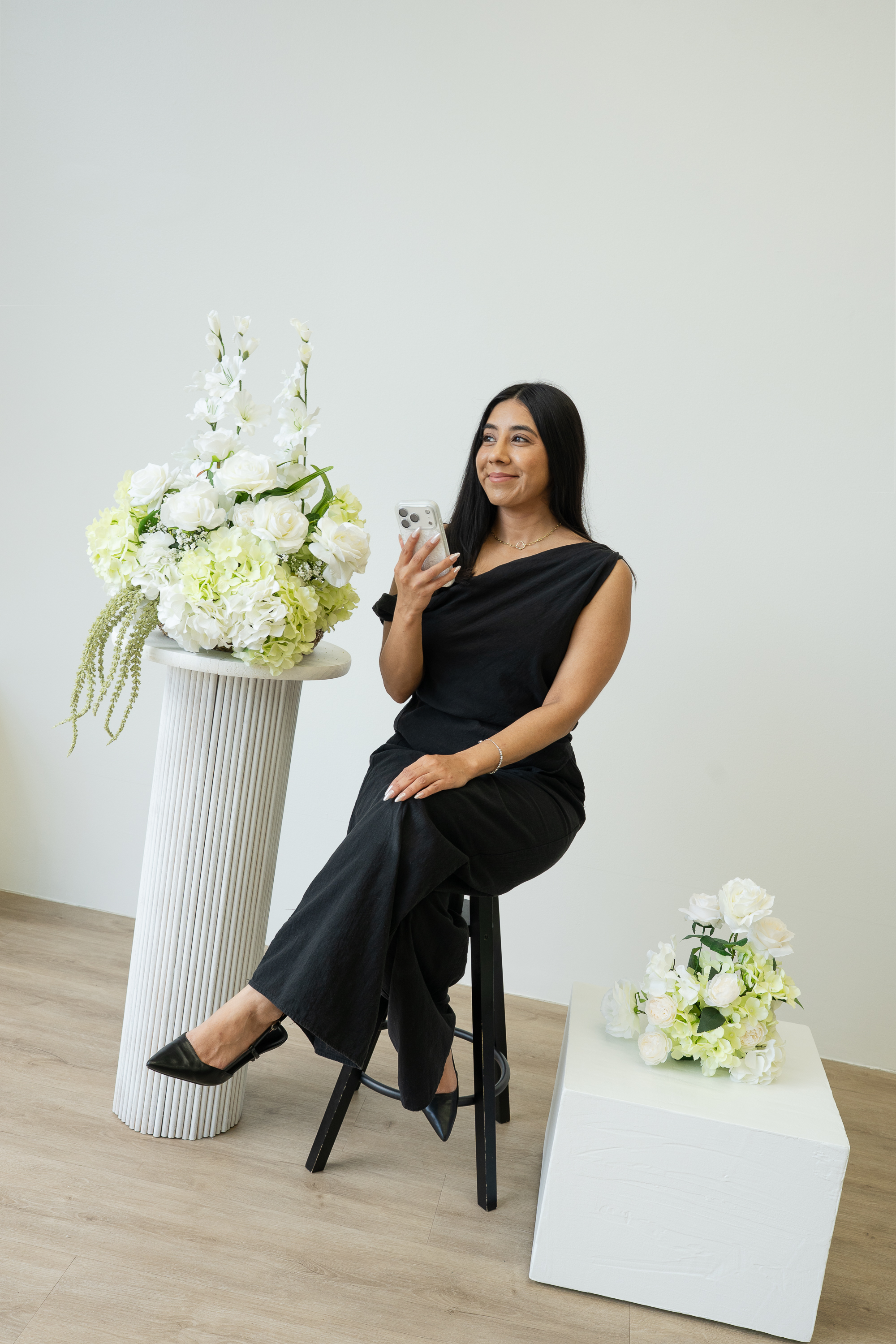 Tanya, founder of Moments Media Co., an Atlanta, Georgia wedding content creator